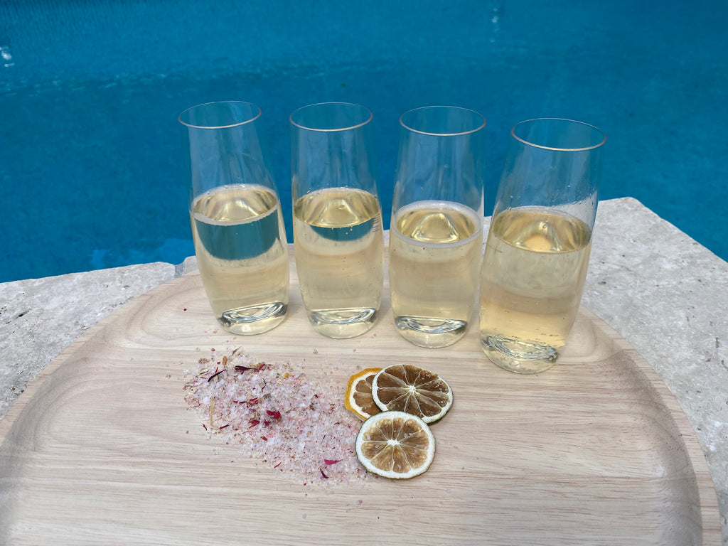 Stemless Champagne Flutes